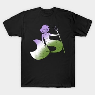 Genderqueer mermaid T-Shirt